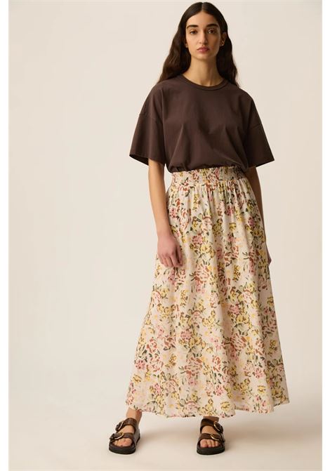 Gonna Des Petits Hauts Roxie midi in voile di cotone Verveine Des Petits Hauts | Tute & Jumpsuit | 1260465VERVEINE